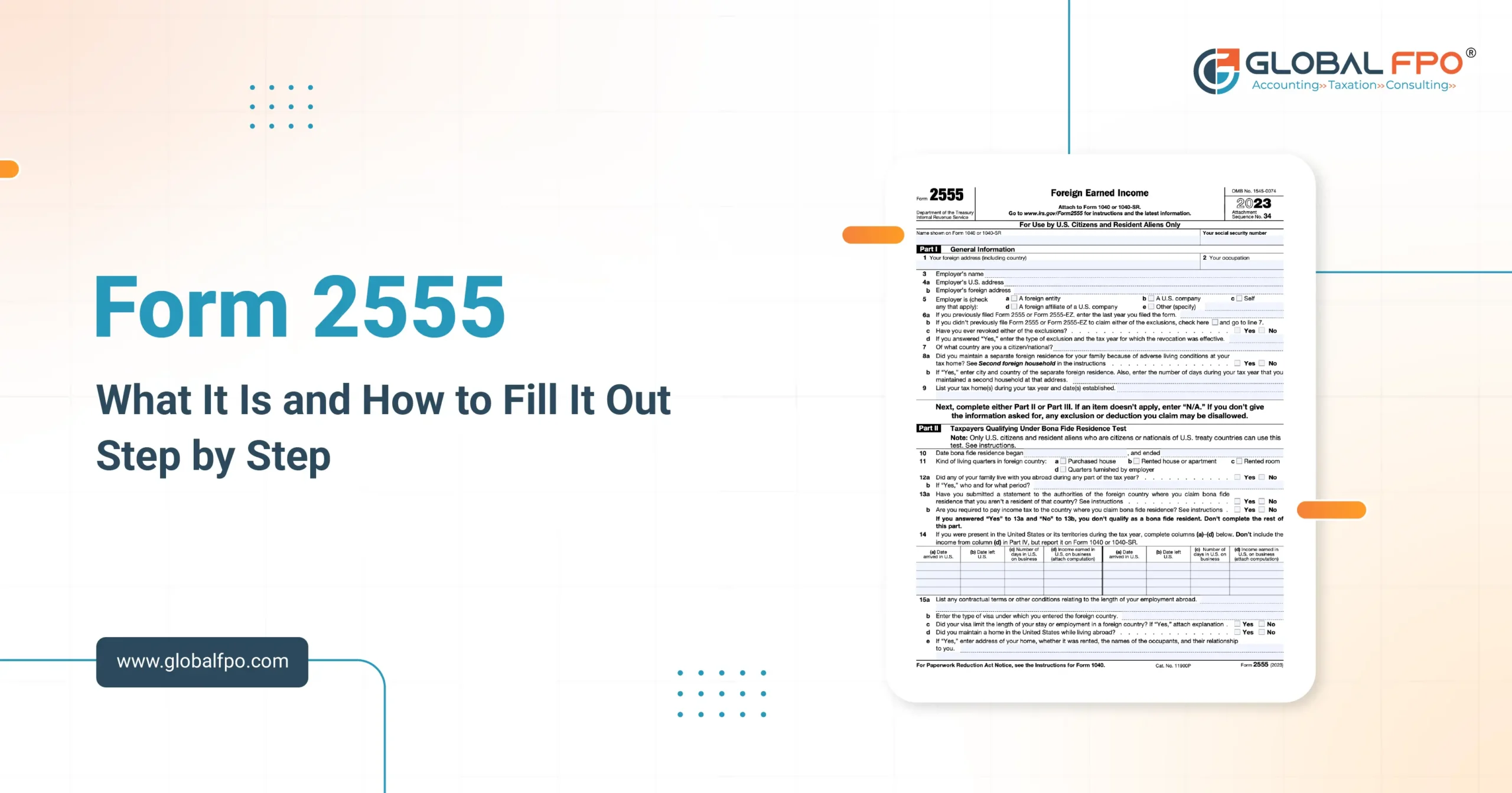 What Is Form 2555? How to Fill It Out Step-by-Step